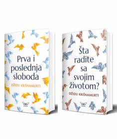 akcija 2 knjiige džidua krišnamurtija (30 popusta) džidu krišnamurti