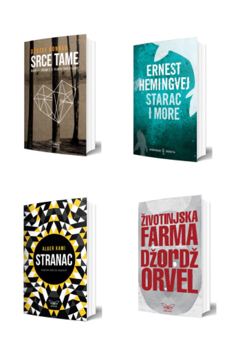 akcija za povratak klasicima (40 popusta) alber kami džordž orvel džozef konrad ernest hemingvej