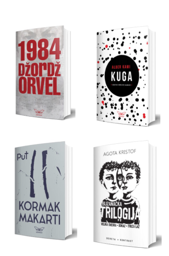 akcija za život koji imitira umetnost (40 popusta) agota kristof alber kami džordž orvel kormak makarti