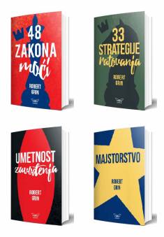 akcija 4 knjige roberta grina (40 popusta) robert grin